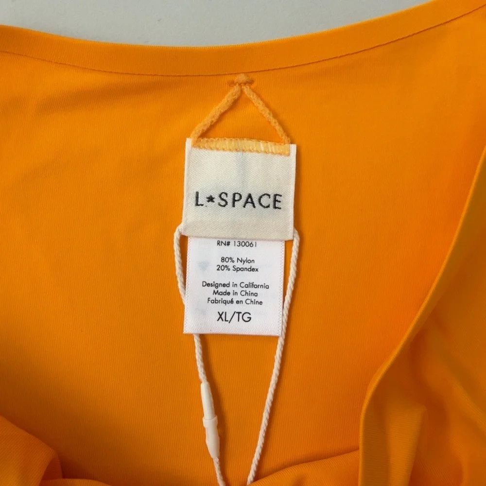 L*Space Billie Bikini Bottom in Mango Cream